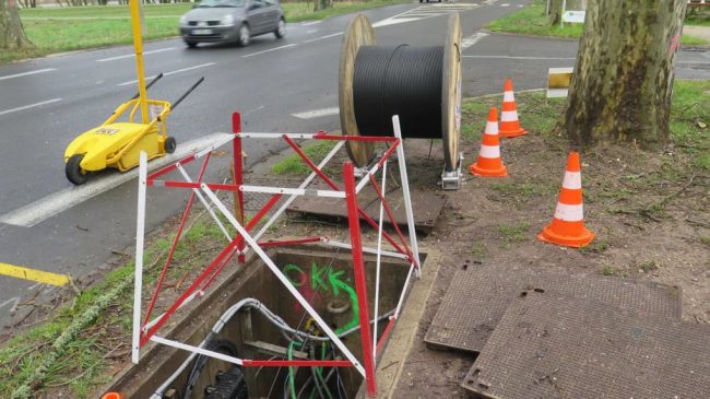 travaux fibre